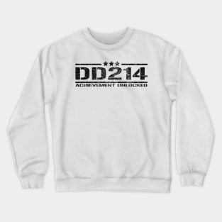 DD-214 Achievement Unlocked Crewneck Sweatshirt